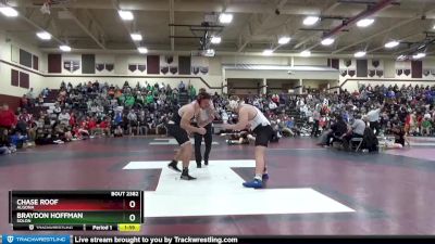 220 lbs 11th Place Match - Braydon Hoffman, Solon vs Chase Roof, Algona