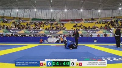 VINÍCIUS SOUZA NOGUEIR vs JOÃO VITOR ALVES MENESES DA ROCH 2026 FPJJ Circuito Paulista GI Etapa 3