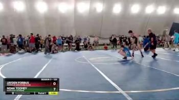 123 lbs Champ. Round 1 - Noah Toomey, Kentucky Extreme vs Jayden Forbus, Franklin Wrestling Club