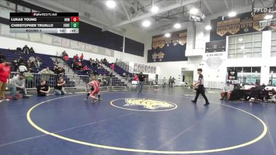 70-76 lbs Round 5 - Christopher Trujillo, Havik WC vs Lukas Young, Hemet Youth WC