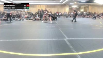 109 lbs Round Of 64 - Jaylene Motes, Gold Rush Wr Ac vs Savannah Choi, Rancho Bernardo HS