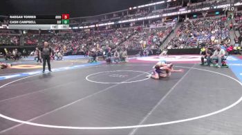 126-2A Cons. Round 2 - Raegan Torres, Akron vs Cash Campbell, Sedgwick County/Fleming