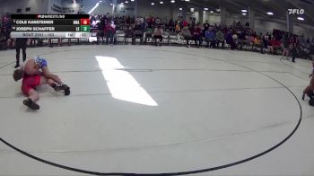 163 lbs Cons. Round 4 - Joseph Schaffer, Lincoln Southeast vs Cole Kansteiner, Nebraska Wrestling Academy