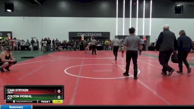 209 lbs Quarterfinal - Cain Stryker, MECH vs Colton Moskal, BLRI