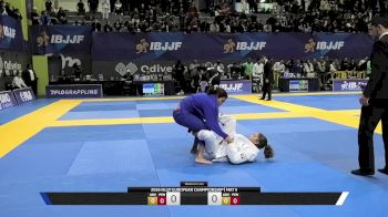 Yasmin Rodrigues Barauna vs Maria Fernanda Costa T. De A. Fe 2026 European Jiu-Jitsu IBJJF Championship