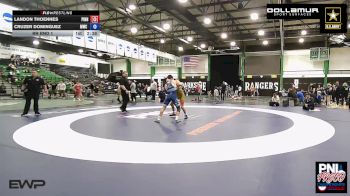 113 kg Rr Rnd 1 - Landon Thoennes, Pinnacle Wrestling Club vs Cruzer Dominguez, MWC Wrestling Academy