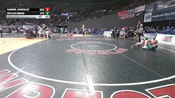 5A Boys 165 lbs Cons. Round 1 - Gabriel Gonzalez, McKay Boys vs Skylar Berge, Putnam Boys