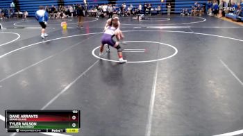 150 lbs Round 1 - Dane Arrants, Grand Island vs Tyler Wilson, Lincoln Southwest