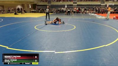 84 lbs Quarterfinals (8 Team) - Bennett Pachan, LPGE/B Wolves vs Isaac Pickar, Brainerd