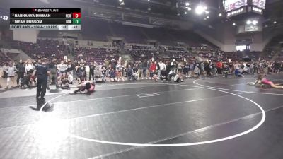 106.4-110 lbs Semis - Nabhanya Dhiman, New Jersey vs Meah Russom, Deer Creek Wrestling