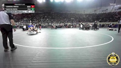 G6A-170 lbs Quarterfinal - Sonora Reece, Broken Arrow-Girls vs Raycye Fipps, Stillwater-Girls