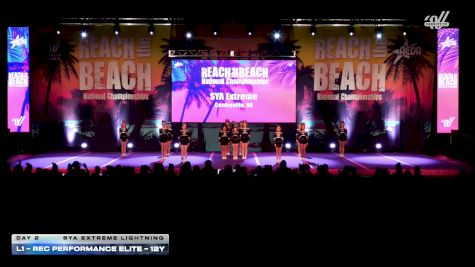 L1 - Rec Performance Elite - 12Y [2026 Day 2 SYA Extreme Lightning] 2026 ACDA Reach the Beach Rec Nationals