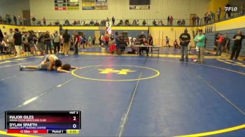 150 lbs Cons. Round 2 - Major Giles, Kanza FS/GR Wrestling Club vs Dylan Spaeth, Kansas City Training Center