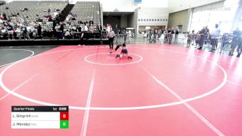 89-M lbs Quarterfinal - Lucas Gingrich, AMERICAN MMA AND WRESTLING vs Joel Mendez, Piscataway