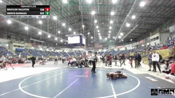 126 lbs Round Of 32 - Braylon Walston, Team Champs (MT) vs Reidyn Barraza, Rocky Mountain HS