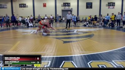 197 lbs Champ. Round 2 - Sam McEnelly, Augustana vs Ben Draveling, Wisconsin-La Crosse