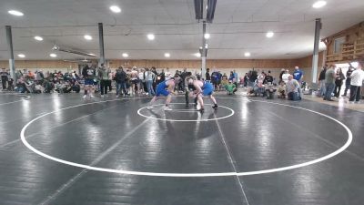 152 lbs Consi Of 8 #2 - Caleb Rusk, Ashland vs Todd Petrowsky, Forestburg
