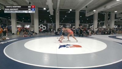 190 lbs Cons. Sub-quarters - Shayla Martinez, Colorado vs Kaija Ashcroft, Legends Of Gold Las Vegas