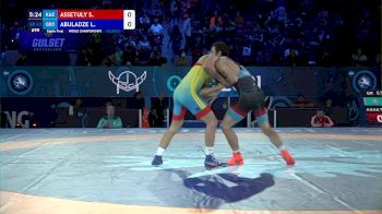 63 kg 1/8 Final - Sultan Assetuly, Kazakhstan vs Leri Abuladze, Georgia