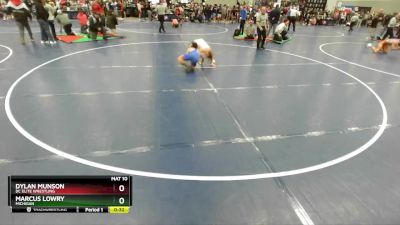 113 lbs Cons. Round 3 - Marcus Lowry, Michigan vs Dylan Munson, DC Elite Wrestling