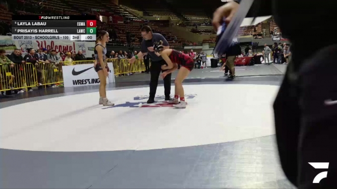 Hollister Razorbacks Schoolgirls - 120 lbs 5th Place Match - Eliana Salcedo, Hollister ...