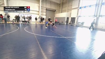 98 lbs Semifinal - Viliami Nau Rarick, Westlake Wrestling Club vs Filimone Afu, Team Pride Academy