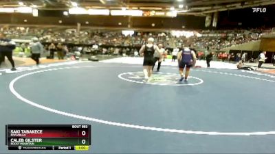 190 lbs Cons. Round 2 - Caleb Gilster, Rocky Mountain vs Saki Tabakece, Pocatello