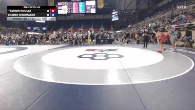 150 lbs Champ. Rd Of 64 - Corbin Wooley, OK vs Braden Shoemaker, SD