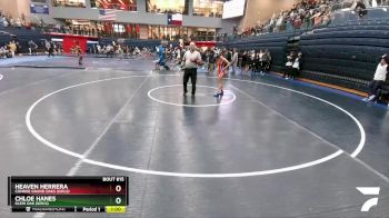 100 lbs 5th Place Match - Heaven Herrera, Conroe Grand Oaks (Girls) vs Chloe Hanes, Klein Oak (Girls)