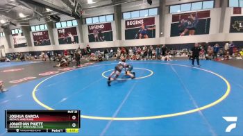 138 lbs Quarterfinal - Jonathan Pikett, Ranger 47 Wrestling Club vs Joshua Garcia, ReZults Wrestling
