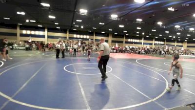 62 lbs Round Of 16 - Jd Alguire, New Mexico Bad Boyz vs Royce Bachman, Belle Fourche Broncs