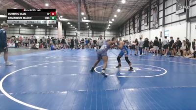190 lbs Allday - Dominic Blue, UNION PINES vs Demarcus Major, EASTERN CAROLINA WRESTLING ACADEMY