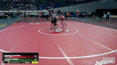 6A-160 lbs Cons. Round 4 - Samuel Blanton, Forest Grove vs Patrick Negra, Newberg