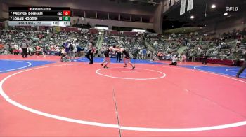 120 lbs Quarterfinal - Preston Donham, Gravette Wrestling Club vs Logan Hooten, Lonoke Youth Wrestling