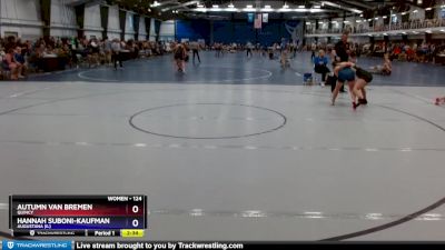 124 lbs Cons. Round 2 - Hannah Suboni-Kaufman, Augustana (IL) vs Autumn Van Bremen, Quincy