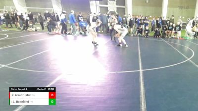 157 lbs Cons. Round 4 - Lannan Beanland, Fruita Monument vs Ryan Armbruster, Fruita Monument