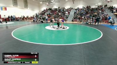 126 lbs Champ. Round 1 - Radley Maxfield, Mountain View vs Gabriel Tutor, Campbell County