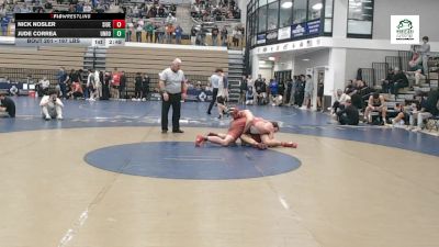 197 lbs Round Of 16 - Nick Nosler, Southern Illinois vs Jude Correa, Unrostered- Spartan Combat RTC