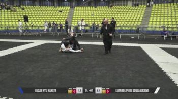 Miguel Oliveira Da Silva vs LUCAS RYU NAKAYA 2026 CBJJE International BJJ Championships