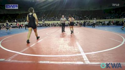 145 lbs 3rd Place - Lyndi Cisco, Anadarko vs Gia Garcia, Wagoner Takedown Club