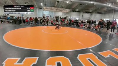 126 lbs Champ. Round 3 - Louden Kindsfater, Eaton vs Jacob Ness, Castle View