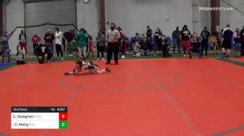 57 lbs 3rd Place - Chase Dolaghan, Cordoba vs Carter Meng, Pride