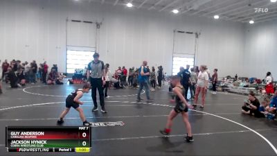 80 lbs Round 3 - Guy Anderson, Carolina Reapers vs Jackson Hynick, Cobra Wrestling Club