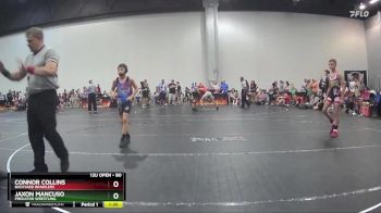 80 lbs Round 4 - Connor Collins, Backyard Brawlers vs Jaxon Mancuso, Predator Wrestling