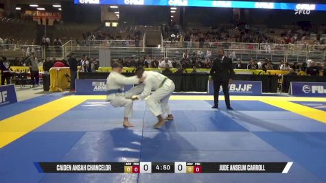 Jude Anselm Carroll vs Caiden Ansah Chancelor 2025 Pan Jiu Jitsu IBJJF Championship