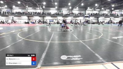 96-BLACK lbs Rr Rnd 1 - Avery Mancini, Burnt Hills/Scotia/BSpa vs Shane Dharaleen, Middletown