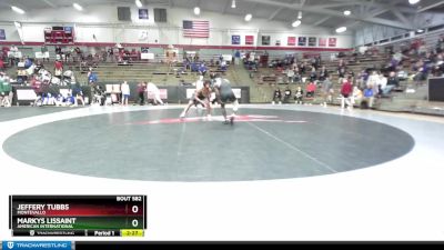 184 lbs Cons. Round 3 - Markys Lissaint, American International vs Jeffery Tubbs, Montevallo