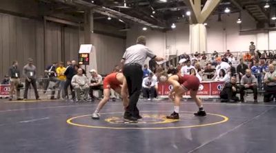 133 lbs quarter-finals Logan Stieber Ohio State vs. Steven Kieth Harvard