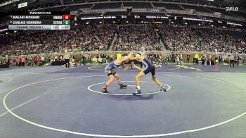 D3-126 lbs Champ. Round 1 - Malaki Mosher, Adrian Madison vs Carlos Herrera, Detroit Voyageur College Prep