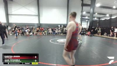 154.3 Round 1 - Karsten Jensen, Unattached vs Gage McDaniels, Gresham GO-FOR Wrestling